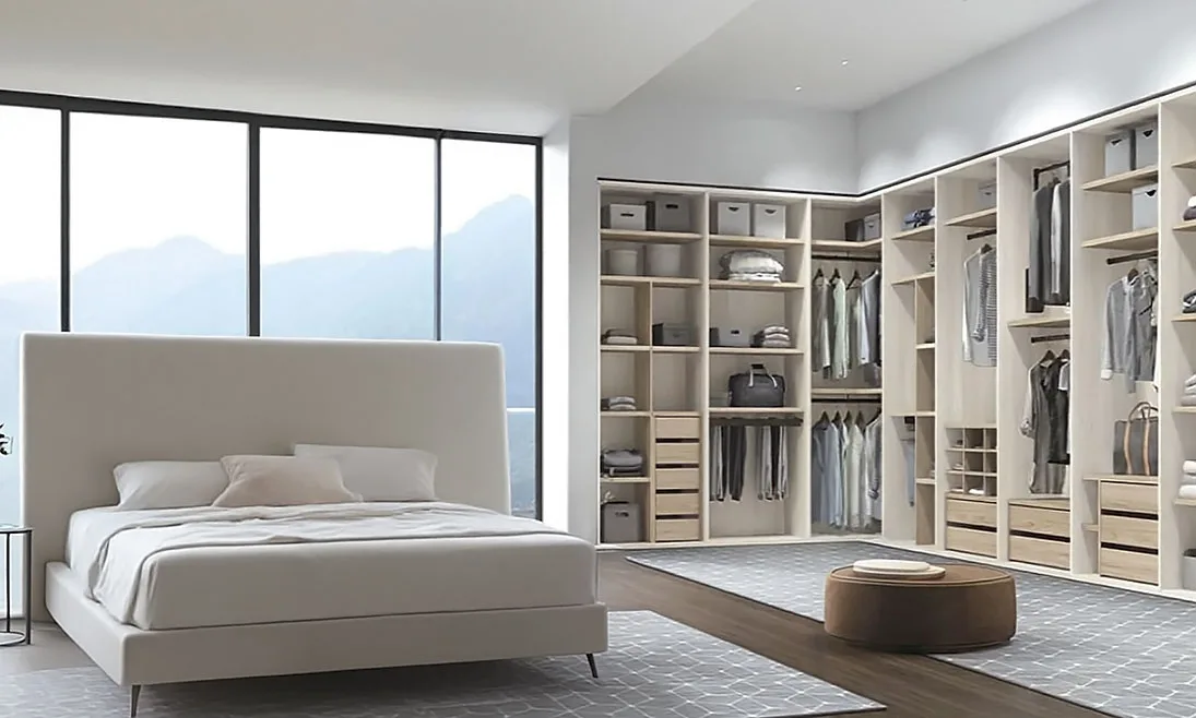 Dormitorio en verano
